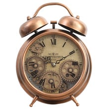 Champs Elysees Metal Table Clock